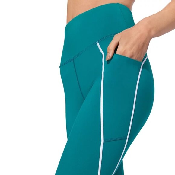 EleVen by Venus Williams Backspin 7/8 Leggings Women's Size XS, Alpine Green - Picture 5 of 6